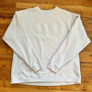 Nash Collection Crewneck Sweater - Cream XL/2XL